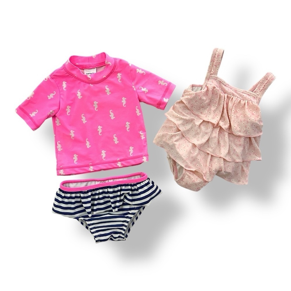Carter’s | Set of Toddler Swimsuits (12 mos)